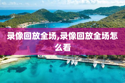 录像回放全场,录像回放全场怎么看