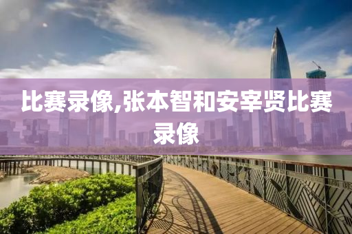 比赛录像,张本智和安宰贤比赛录像