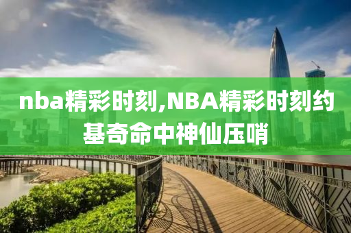 nba精彩时刻,NBA精彩时刻约基奇命中神仙压哨