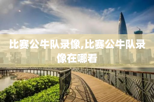比赛公牛队录像,比赛公牛队录像在哪看