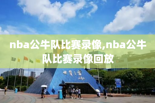 nba公牛队比赛录像,nba公牛队比赛录像回放