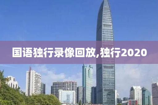 国语独行录像回放,独行2020