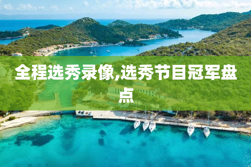 全程选秀录像,选秀节目冠军盘点